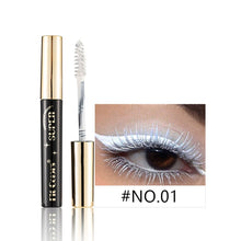 Load image into Gallery viewer, 12 Colors Colored Mascara Volumizing Curling Waterproof Rainbow Eye Makeup Purple Blue Pink Green Red Long Lasting Non Flaking Lash Builder