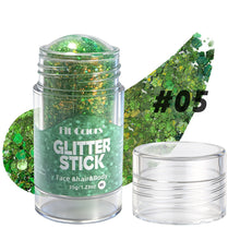 Load image into Gallery viewer, Body Glitter Gel Face Body Lip Eyeshadow Multicolor Makeup For Party Nail Hair Art Sparkling Sequins Festival Makeup