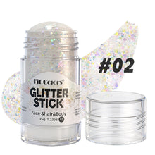 Load image into Gallery viewer, Body Glitter Gel Face Body Lip Eyeshadow Multicolor Makeup For Party Nail Hair Art Sparkling Sequins Festival Makeup