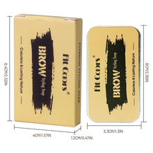 Load image into Gallery viewer, Waterproof 3D Eyebrow Styling Cream Quick-drying Makeup Eyebrow Sculpt Soap Natural Wild Brow Pomade Setting Gel Wax