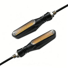 Load image into Gallery viewer, 1pcs 36LED 32LED Motorcycle Turn Signal Light Flowing Amber Indicator White Red Sequential Warning Lamp for Honda Kawasaki Yamaha ATV