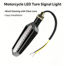 Load image into Gallery viewer, 1pcs 18/24LED Motorcycle Turn Signal Light Flowing Amber Indicator White Red Sequential Warning Lamp for Honda Kawasaki Yamaha ATV