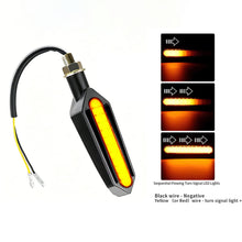Load image into Gallery viewer, 1pcs 18/24LED Motorcycle Turn Signal Light Flowing Amber Indicator White Red Sequential Warning Lamp for Honda Kawasaki Yamaha ATV