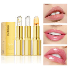 Load image into Gallery viewer, Changing Lipstick Gold Crystal Lipstick Color Changing Long Lasting Moisturizing Glossy Shine Lip Gloss Hydrating Lipstick