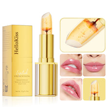 Load image into Gallery viewer, Changing Lipstick Gold Crystal Lipstick Color Changing Long Lasting Moisturizing Glossy Shine Lip Gloss Hydrating Lipstick