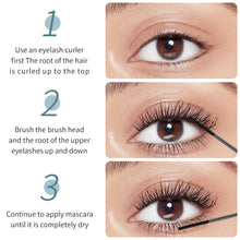 Load image into Gallery viewer, Silk Fiber Mascara Ultra-Fine Brush Lengthens Eyelashes Waterproof Fast Dry Brown Black Curling Mascara Long-Lasting Comestics