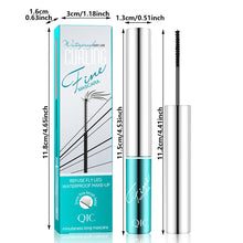 Load image into Gallery viewer, Silk Fiber Mascara Ultra-Fine Brush Lengthens Eyelashes Waterproof Fast Dry Brown Black Curling Mascara Long-Lasting Comestics