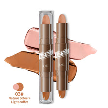 Load image into Gallery viewer, Double-ended Contour Stick Dual-purpose High-light Trimming Stick Contour Nose Shadow Facial Shape Brighten Trimming Cosmetic