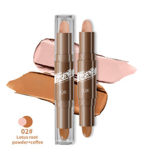 Load image into Gallery viewer, Double-ended Contour Stick Dual-purpose High-light Trimming Stick Contour Nose Shadow Facial Shape Brighten Trimming Cosmetic