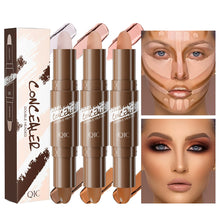 Load image into Gallery viewer, Double-ended Contour Stick Dual-purpose High-light Trimming Stick Contour Nose Shadow Facial Shape Brighten Trimming Cosmetic