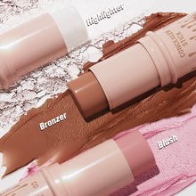 Load image into Gallery viewer, Makeup Face Brown Bronzer Contour StickHighlighter Brightening Contouring Stick Blusher Stick Face Cream Concealer Stick
