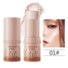 Load image into Gallery viewer, Makeup Face Brown Bronzer Contour StickHighlighter Brightening Contouring Stick Blusher Stick Face Cream Concealer Stick