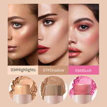 Load image into Gallery viewer, Makeup Face Brown Bronzer Contour StickHighlighter Brightening Contouring Stick Blusher Stick Face Cream Concealer Stick