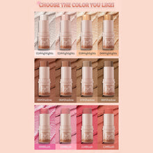Load image into Gallery viewer, Makeup Face Brown Bronzer Contour StickHighlighter Brightening Contouring Stick Blusher Stick Face Cream Concealer Stick