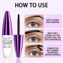 Load image into Gallery viewer, Peel Off Eyebrow Gel Tint Waterproof Long Lasting 3-5 Days Semi Permanent Eyebrow Color Tattoo Natural Looking Brow Tint Smudge Proof