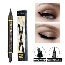 Load image into Gallery viewer, Black Wings Stamp Liquid Eyeliner Easy Cat Eye Template Makeup Tool Wing Long Lasting Waterproof Anti-sweat Eyeliner Stamp
