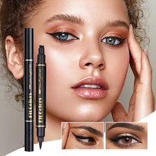 Load image into Gallery viewer, Black Wings Stamp Liquid Eyeliner Easy Cat Eye Template Makeup Tool Wing Long Lasting Waterproof Anti-sweat Eyeliner Stamp