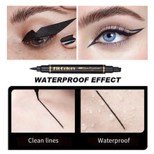 Load image into Gallery viewer, Black Wings Stamp Liquid Eyeliner Easy Cat Eye Template Makeup Tool Wing Long Lasting Waterproof Anti-sweat Eyeliner Stamp