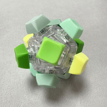 Load image into Gallery viewer, 12 Keys Flashing Light Mechanical Keyboard Fidget Toy Button Clicker Sensory Stress Relief Toy for Kids Adults