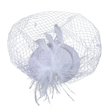 Load image into Gallery viewer, Women Hat Polka Dot Felt Mesh Hat Elegant Fashion Party Wedding Daily Decor Decorative Hair Accessories