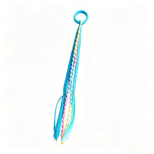 Load image into Gallery viewer, Colorful Elastic Hair Ties Elastic Hair Band With Wig Braid For Kids & Adults Fashion Sweet Daily Hair Accessories