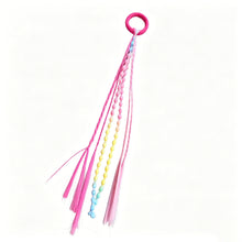Load image into Gallery viewer, Colorful Elastic Hair Ties Elastic Hair Band With Wig Braid For Kids & Adults Fashion Sweet Daily Hair Accessories