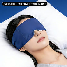 Load image into Gallery viewer, Ultra Light Gravity Weighted Eye Mask Soft Breathable Double-sided Use Light Blocking Eye Mask Skin-Friendly Sleep Aid Eyepatch