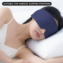 Load image into Gallery viewer, Ultra Light Gravity Weighted Eye Mask Soft Breathable Double-sided Use Light Blocking Eye Mask Skin-Friendly Sleep Aid Eyepatch