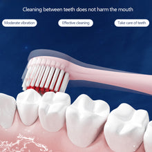 Load image into Gallery viewer, Soft-bristle Brush Clean Sonic Electric Toothbrush Cartoon Pattern for Kids with Replacement Tooth Brush Head Toothbrush