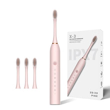 Load image into Gallery viewer, Electric Toothbrush for Adults IPX7 Waterproof Soft Brush Head USB Rechargeable 6 Cleaning Modes Ultrasonic Toothbrush