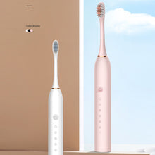 Load image into Gallery viewer, Electric Toothbrush for Adults IPX7 Waterproof Soft Brush Head USB Rechargeable 6 Cleaning Modes Ultrasonic Toothbrush
