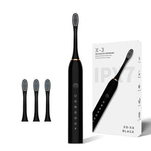 Load image into Gallery viewer, Electric Toothbrush for Adults IPX7 Waterproof Soft Brush Head USB Rechargeable 6 Cleaning Modes Ultrasonic Toothbrush