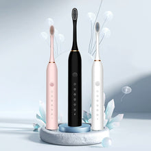 Load image into Gallery viewer, Electric Toothbrush for Adults IPX7 Waterproof Soft Brush Head USB Rechargeable 6 Cleaning Modes Ultrasonic Toothbrush