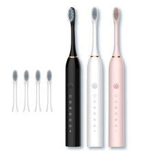 Load image into Gallery viewer, Electric Toothbrush for Adults IPX7 Waterproof Soft Brush Head USB Rechargeable 6 Cleaning Modes Ultrasonic Toothbrush