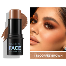 Load image into Gallery viewer, 12 Colors Blush Highlighter Contour Stick Cream Bronzer for Face Sculpting Natural Shadow Long Lasting Waterproof Blendable Contour Makeup