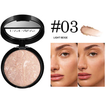 Load image into Gallery viewer, 6 Colors Baked Duo Matte Finishing Powder Foundation Compact Waterproof Long Lasting Full Coverage Makeup Base Smooth Skin