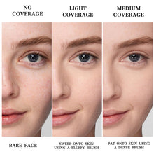 Load image into Gallery viewer, 6 Colors Baked Duo Matte Finishing Powder Foundation Compact Waterproof Long Lasting Full Coverage Makeup Base Smooth Skin
