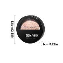 Load image into Gallery viewer, 6 Colors Baked Duo Matte Finishing Powder Foundation Compact Waterproof Long Lasting Full Coverage Makeup Base Smooth Skin