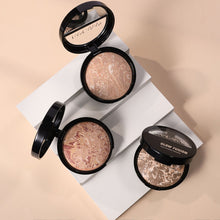 Load image into Gallery viewer, 6 Colors Baked Duo Matte Finishing Powder Foundation Compact Waterproof Long Lasting Full Coverage Makeup Base Smooth Skin