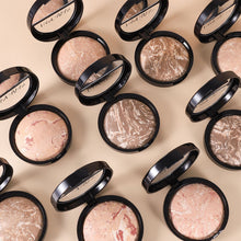 Load image into Gallery viewer, 6 Colors Baked Duo Matte Finishing Powder Foundation Compact Waterproof Long Lasting Full Coverage Makeup Base Smooth Skin