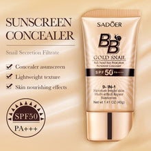 Load image into Gallery viewer, BB Cream SPF50 PA+++ Sunscreen Foundation All in One Face Makeup Anti UV Moisturizing Natural Concealer Primer Long Lasting