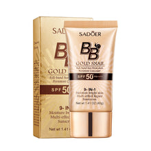 Load image into Gallery viewer, BB Cream SPF50 PA+++ Sunscreen Foundation All in One Face Makeup Anti UV Moisturizing Natural Concealer Primer Long Lasting