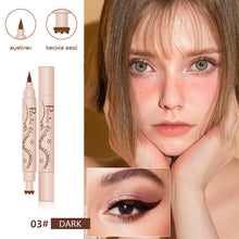 Load image into Gallery viewer, 2IN1 Freckle Stamp Pen Waterproof Smudge Proof Long Lasting Liquid Freckles Makeup Double-Ended Fake Freckle & Mole Pen Natural Look