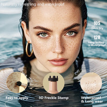 Load image into Gallery viewer, 2IN1 Freckle Stamp Pen Waterproof Smudge Proof Long Lasting Liquid Freckles Makeup Double-Ended Fake Freckle & Mole Pen Natural Look