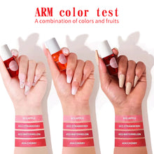Load image into Gallery viewer, Lip Tint Water Lasting Waterproof Matte Liquid Lipstick Stain Non Stick Cup Lip Blusher 2 in 1 Cheek & Lip Tint Pigment Long Wear Makeup
