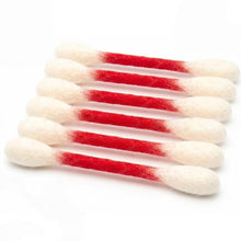 Load image into Gallery viewer, 6Pcs Giant Cotton Swab Shaped Catnip Cat Toy Durable Chewing Teething Dental Rope Interactive Kitten Play Accessory