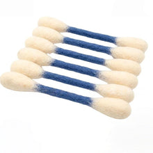 Load image into Gallery viewer, 6Pcs Giant Cotton Swab Shaped Catnip Cat Toy Durable Chewing Teething Dental Rope Interactive Kitten Play Accessory