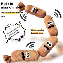 Load image into Gallery viewer, Simulated Sausage Plush Squeaky Dog Toy BB Sound Bite Resistant Teeth Grinding Chew Toy For Puppy Boredom Relief