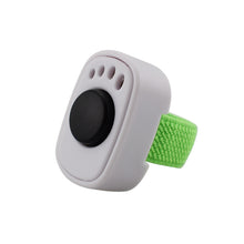 Load image into Gallery viewer, Professional Mini Finger Ring Pet Training Clicker No Battery Lightweight Interactive Sound Trainer For Dogs Cats