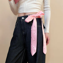Load image into Gallery viewer, Long Skinny Plaid Multi-use Scarf Belt Decorative Accessory For Waist Neck Hairband Trendy Outfit Ornament
